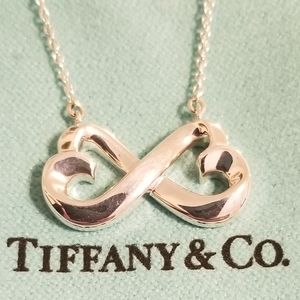 Tiffany & Co Paloma Picasso Silver  Double Heart ♡